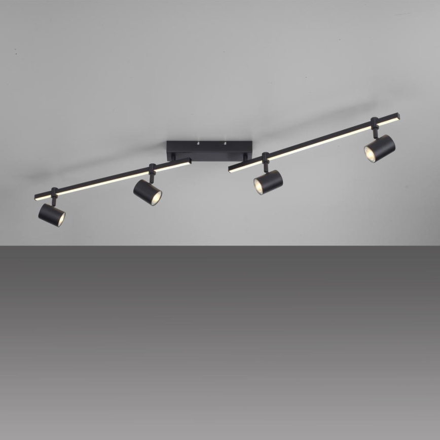 Paul Neuhaus 6525-18 - LED Bodové svítidlo BARIK 4xGU10/4,5W/230V + LED/10W