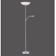 Paul Neuhaus 655-55 - LED Stmívatelná stojací lampa ALFRED 1xLED/28W+1xLED/4W/230V chrom
