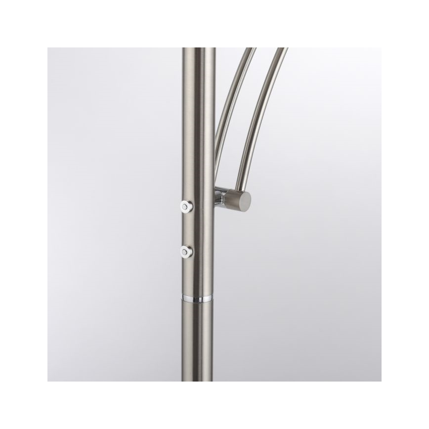 Paul Neuhaus 655-55 - LED Stmívatelná stojací lampa ALFRED LED/28W+LED/4W/230V lesklý chrom