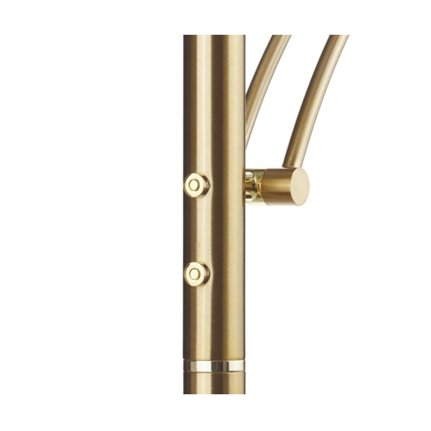 Paul Neuhaus 655-60 - LED Stmívatelná stojací lampa ALFRED LED/28W/230V+LED/4W/230V mosaz