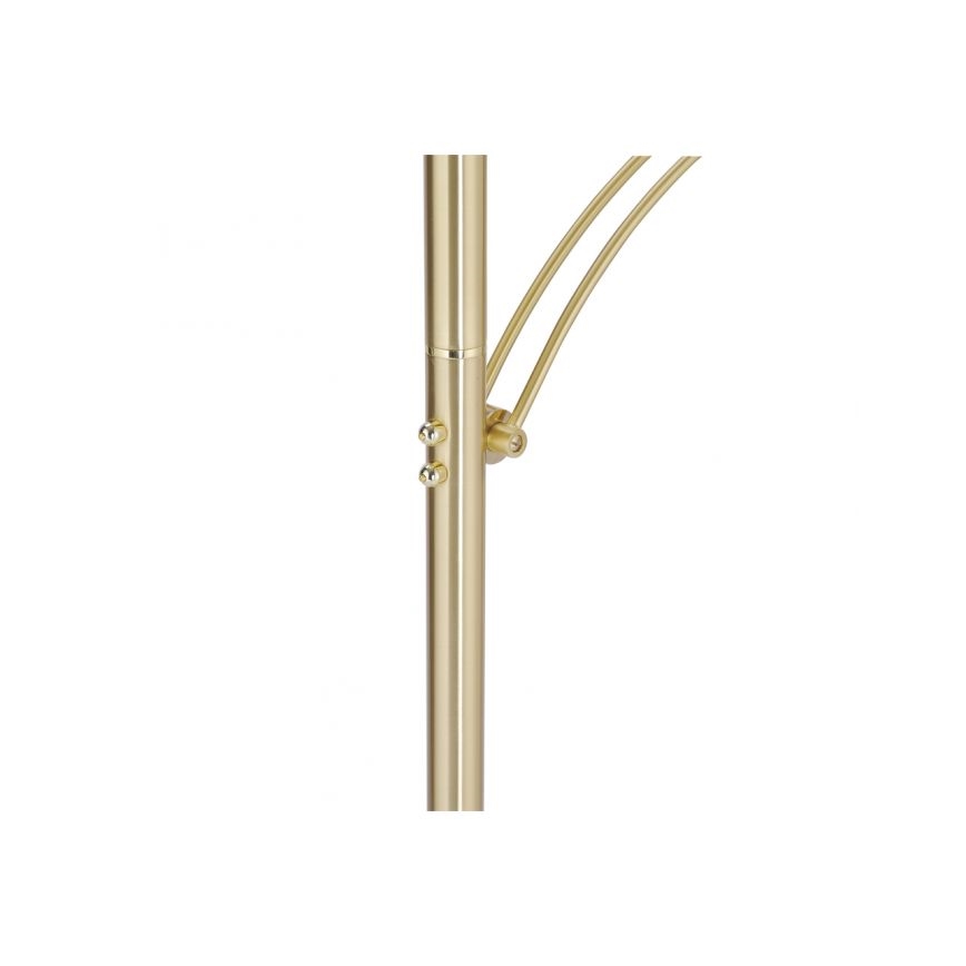 Paul Neuhaus 673-60 - LED Stmívatelná stojací lampa ARTUR 2xLED/21W/230V+LED/6W zlatá