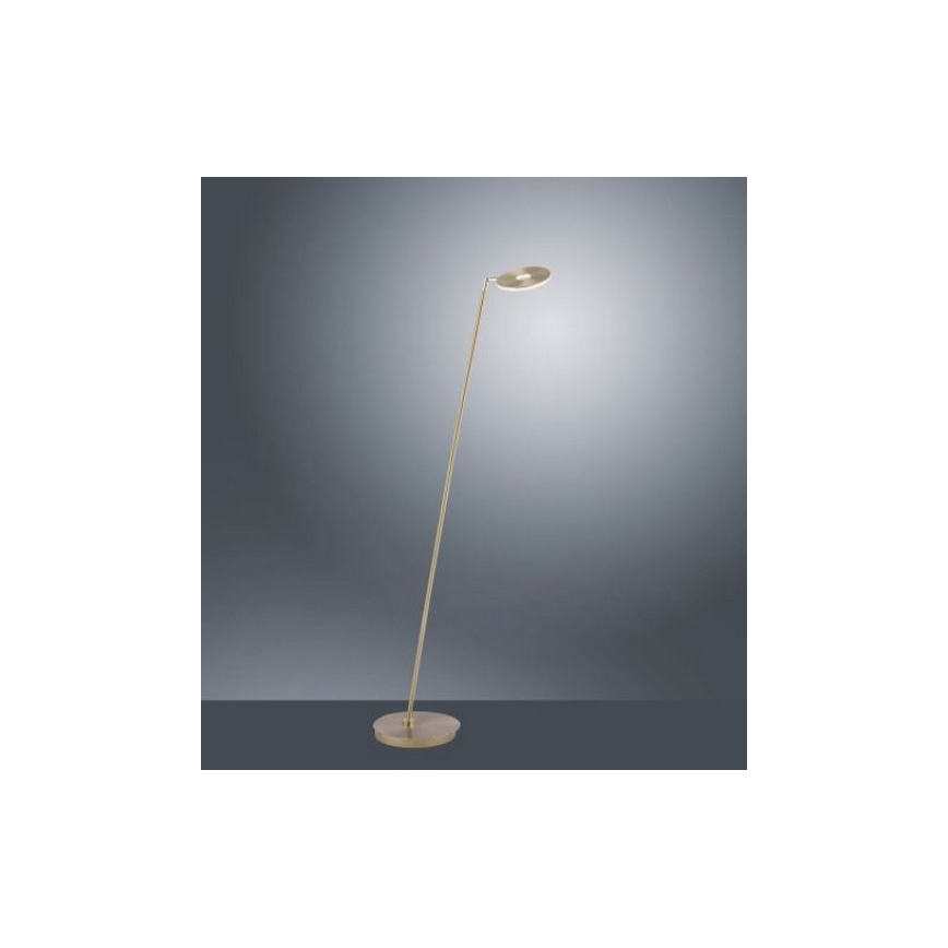 Paul Neuhaus 676-60 - LED Stmívatelná dotyková stojací lampa MARTIN LED/13,5W/230V mosaz