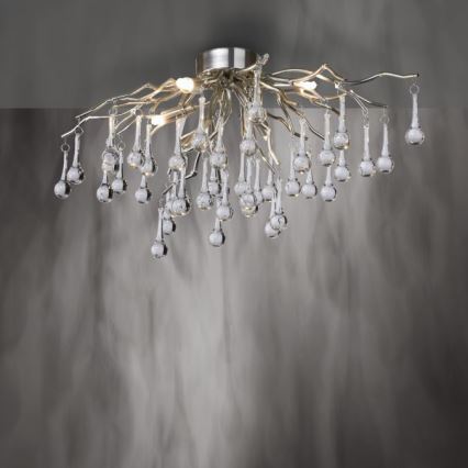Paul Neuhaus 8090-55 - Přisazený lustr ICICLE 4xG9/40W/230V 30x60 cm lesklý chrom