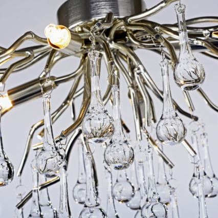 Paul Neuhaus 8090-55 - Přisazený lustr ICICLE 4xG9/40W/230V 30x60 cm lesklý chrom
