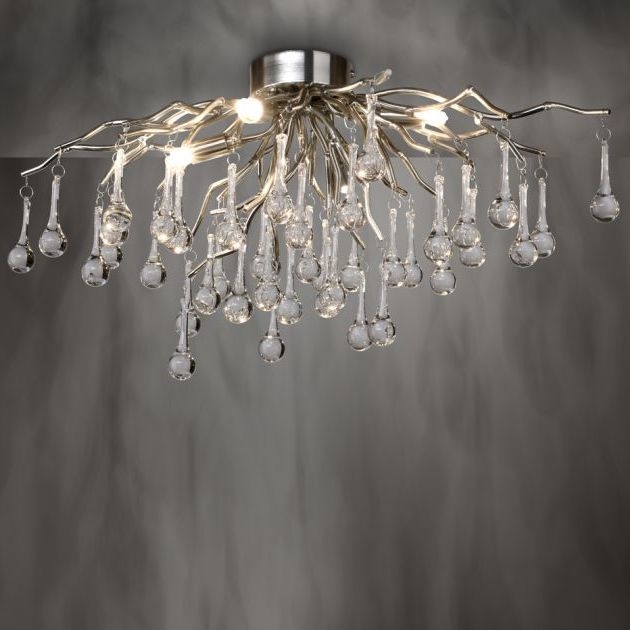 Paul Neuhaus 8090-55 - Přisazený lustr ICICLE 4xG9/40W/230V 30x60 cm lesklý chrom