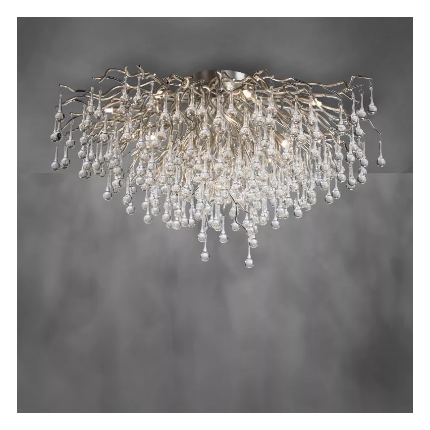 Paul Neuhaus 8092-55 - Přisazený lustr ICICLE 14xG9/40W/230V pr. 100 cm lesklý chrom