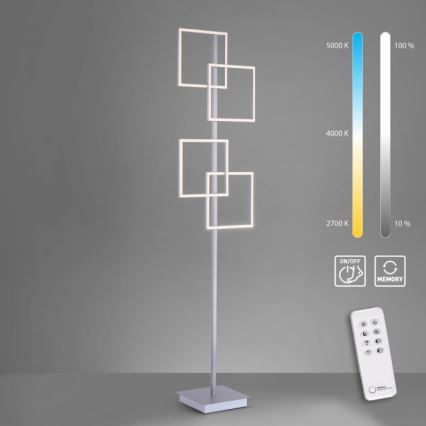 Paul Neuhaus 817-55 - LED Stmívatelná stojací lampa INIGO 4xLED/8W/230V + dálkové ovládání