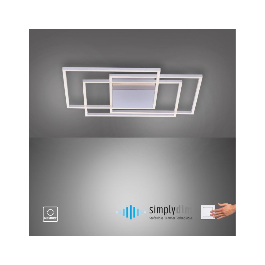 Paul Neuhaus 8256-55 - LED Stmívatelné stropní svítidlo INIGO 3xLED/16W/230V