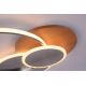 Paul Neuhaus 8328-79 - LED Stmívatelné stropní svítidlo PALMA LED/50W/230V 2700-5000K borovice + dálkové ovládání