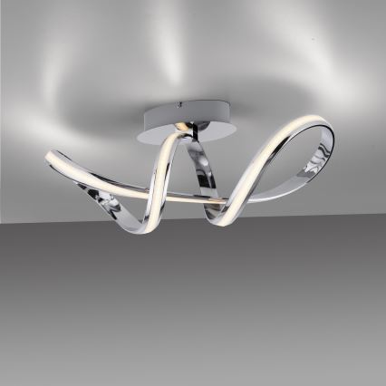 Paul Neuhaus 8331-17 - LED Stmívatelný přisazený lustr MELINDA LED/30W/230V lesklý chrom