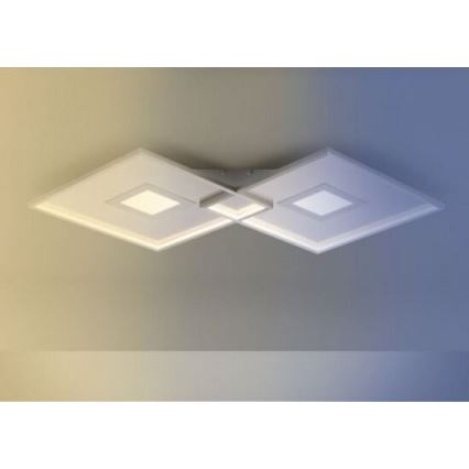 Paul Neuhaus 8378-55 - LED Stmívatelné stropní svítidlo AMARA LED/45W/230V lesklý chrom + dálkové ovládání