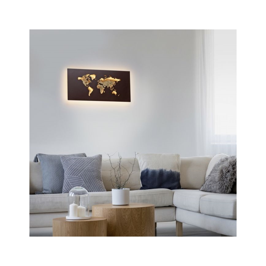 Paul Neuhaus 9056-48 - LED Nástěnné dekorační svítidlo MAP LED/25W/230V 3000K