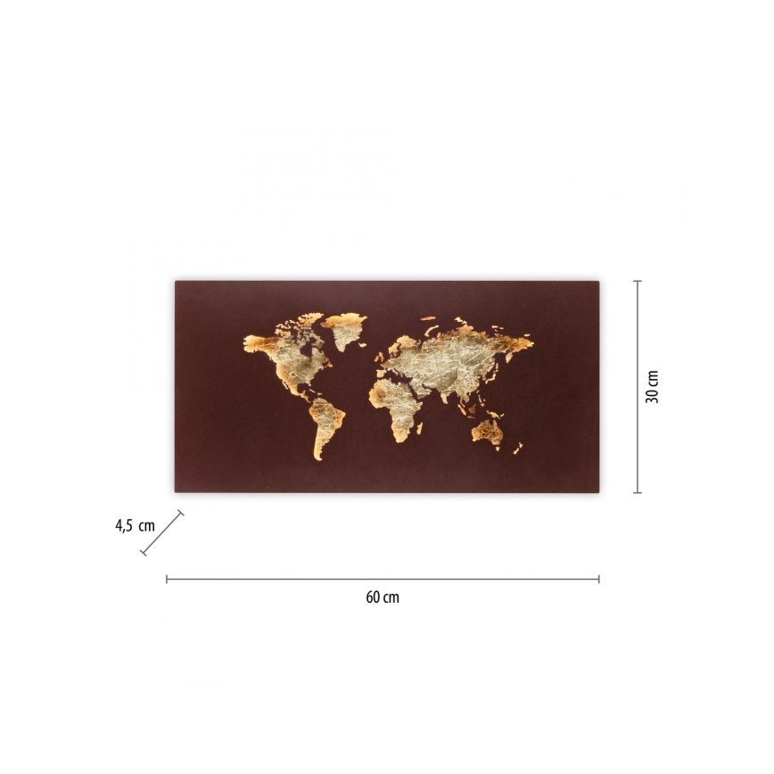 Paul Neuhaus 9056-48 - LED Nástěnné dekorační svítidlo MAP LED/25W/230V 3000K