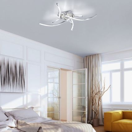 Paul Neuhaus 9144-55 - LED Stmívatelný přisazený lustr POLINA LED/27W/230V