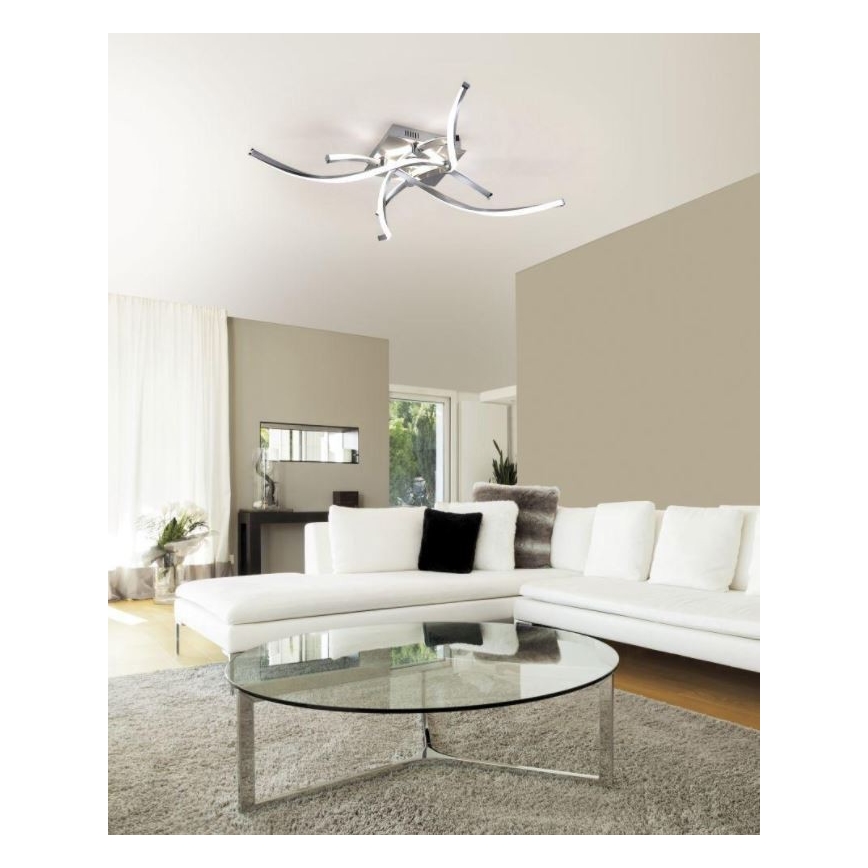 Paul Neuhaus 9144-55 - LED Stmívatelný přisazený lustr POLINA LED/27W/230V