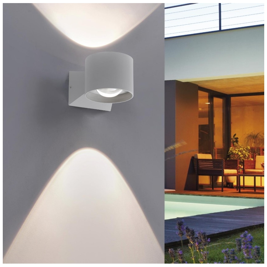 Paul Neuhaus 9441-21 - LED Venkovní nástěnné svítidlo TIMO 2xLED/2W/230V IP54