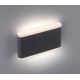 Paul Neuhaus 9483-13 - LED Stmívatelné venkovní nástěnné svítidlo ELSA 2xLED/5,5W/230V IP65