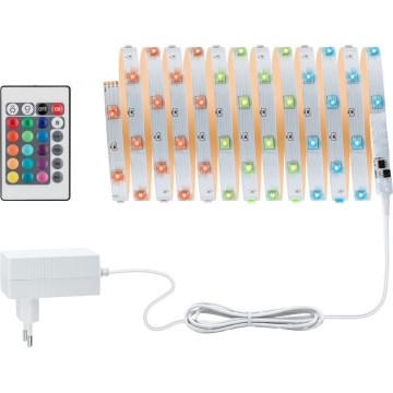 Paulmann 3988 - LED RGBW/13W Stmívatelný pásek TIP 5 m 230V + dálkové ovládání