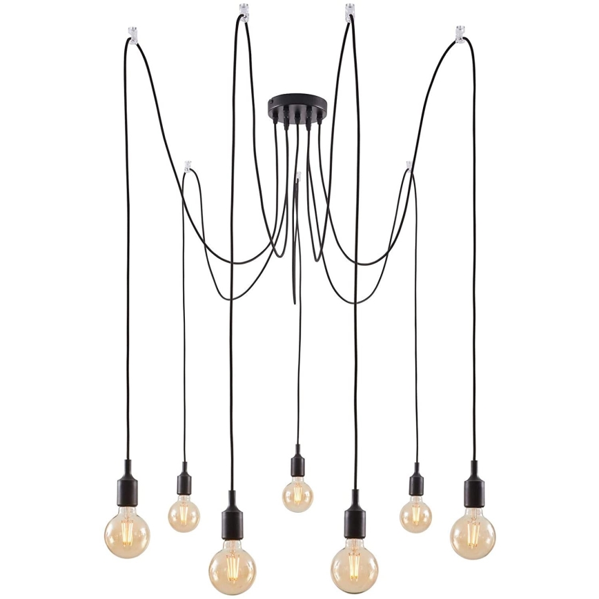 Paulmann 50390 - Lustr na lanku NEORDIC 7xE27/20W/230V pavouk