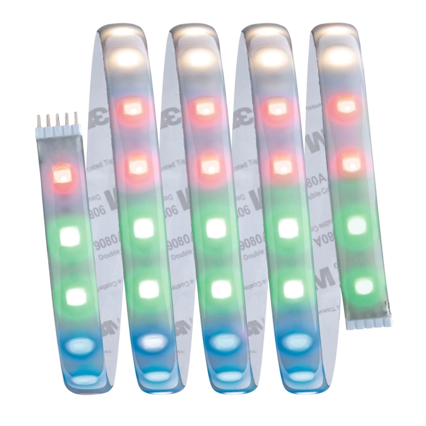 Paulmann 70627 - LED RGB/18W IP44 Stmívatelný koupelnový pásek MAXLED 1,5 m 230V + dálkové ovládání