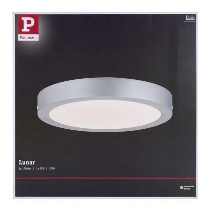 Paulmann 70655 - LED/17W Stropní svítidlo LUNAR 230V