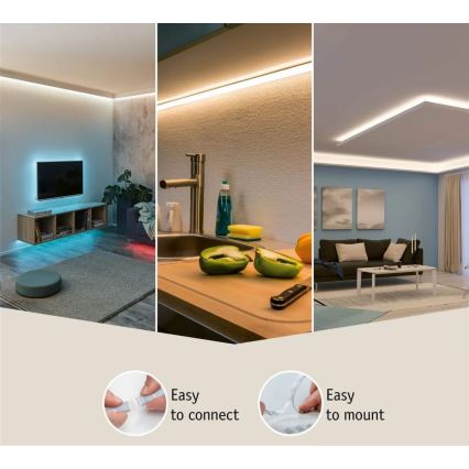 Paulmann 70671 - LED/18W IP44 Stmívatelný koupelnový pásek MAXLED 1,5 m 6500K 230V
