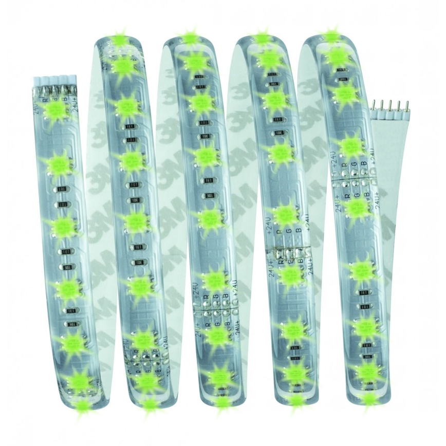 Paulmann 70674 - LED RGB/22W Stmívatelný pásek MAXLED 1,5 m 230V + dálkové ovládání