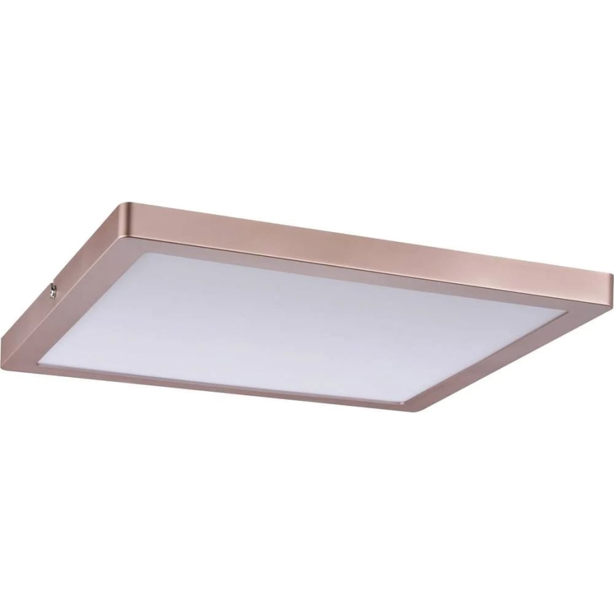 Paulmann 70873 - LED/24W Stmívatelný panel ATRIA 230V 2700K 30x30 cm rose gold