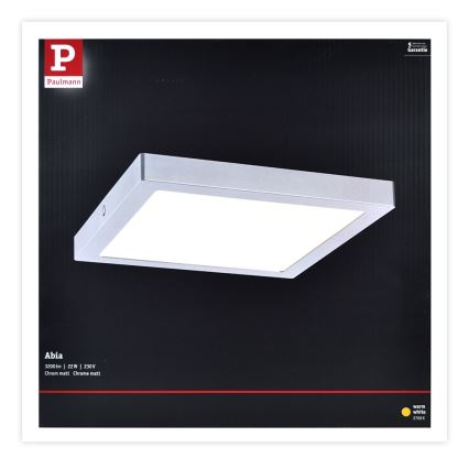 Paulmann 70982 - LED/22W Stropní svítidlo ABIA 230V