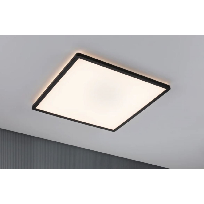 Paulmann 71002 - LED/22W Stmívatelný panel ATRIA 230V 3000K 42x42 cm černá