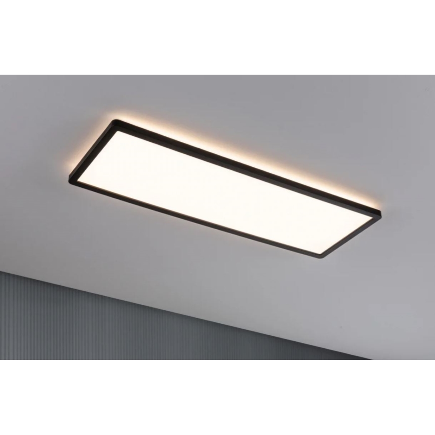 Paulmann 71003 - LED/22W Stmívatelný panel ATRIA 230V 3000K 20x58 cm černá