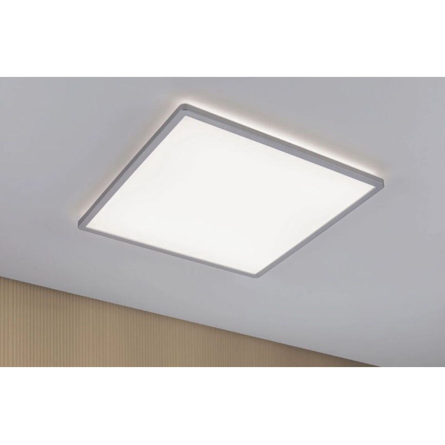 Paulmann 71009 - LED/22W Stmívatelný panel ATRIA 230V 4000K 42x42 cm matný chrom