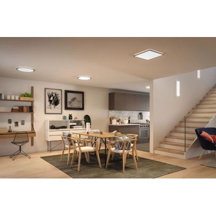 Paulmann 71009 - LED/22W Stmívatelný panel ATRIA 230V 4000K 42x42 cm matný chrom