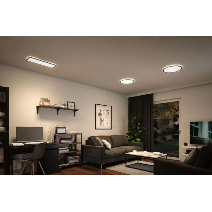 Paulmann 71016 - LED/22W Stmívatelný panel ATRIA 230V 4000K 42x42 cm černá