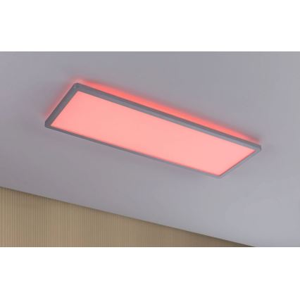 Paulmann 71020 - LED/20W RGBW Stmívatelný panel ATRIA 230V 4000K 20x58 cm + dálkové ovládání