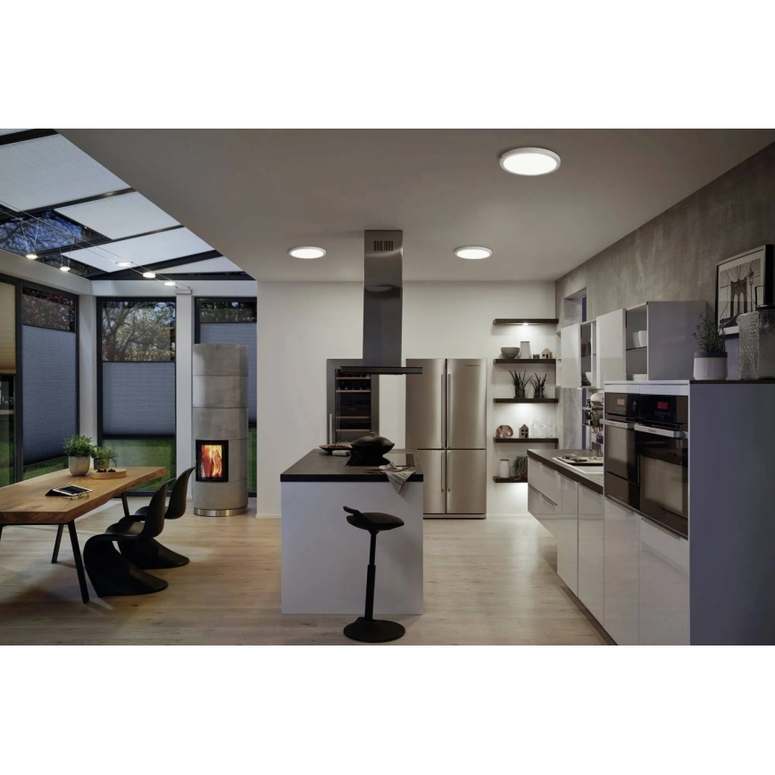 Paulmann 71023 - LED/22W Stropní svítidlo ABIA 230V matný chrom