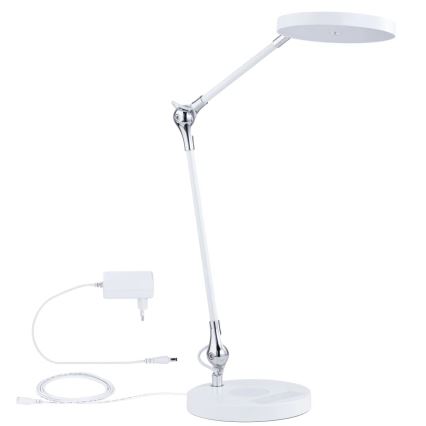 Paulmann 78011 - LED/11W Stmívatelná dotyková stolní lampa NUMIS 230V 2700/4000/6500K bílá