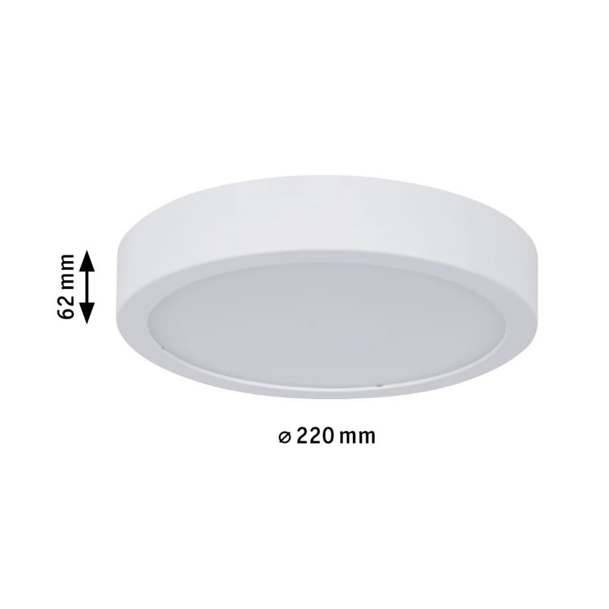 Paulmann 78923 - LED/13W IP44 Stmívatelné koupelnové stropní svítidlo AVIAR 230V