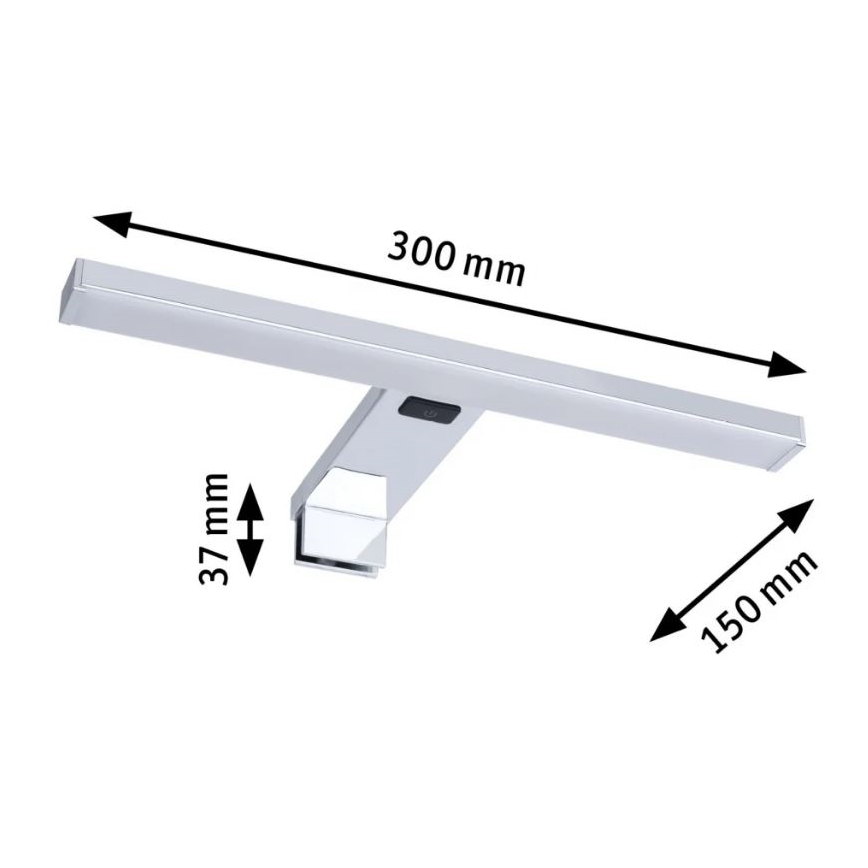 Paulmann 78950 - LED/3,7W IP44 Koupelnové osvětlení zrcadla SELO 2700-6500K 230V