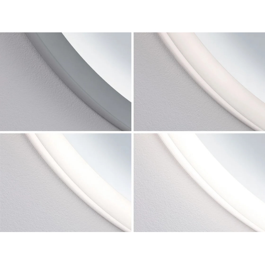 Paulmann 78952- LED/21W IP44 Stmívatelné koupelnové vyhřívané podsvícené zrcadlo MIRA 230V