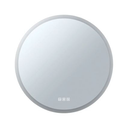 Paulmann 78952- LED/21W IP44 Stmívatelné koupelnové vyhřívané podsvícené zrcadlo MIRA 230V