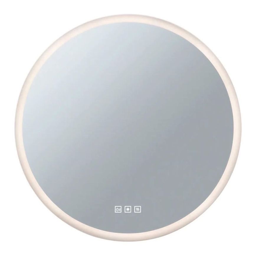 Paulmann 78952- LED/21W IP44 Stmívatelné koupelnové vyhřívané podsvícené zrcadlo MIRA 230V