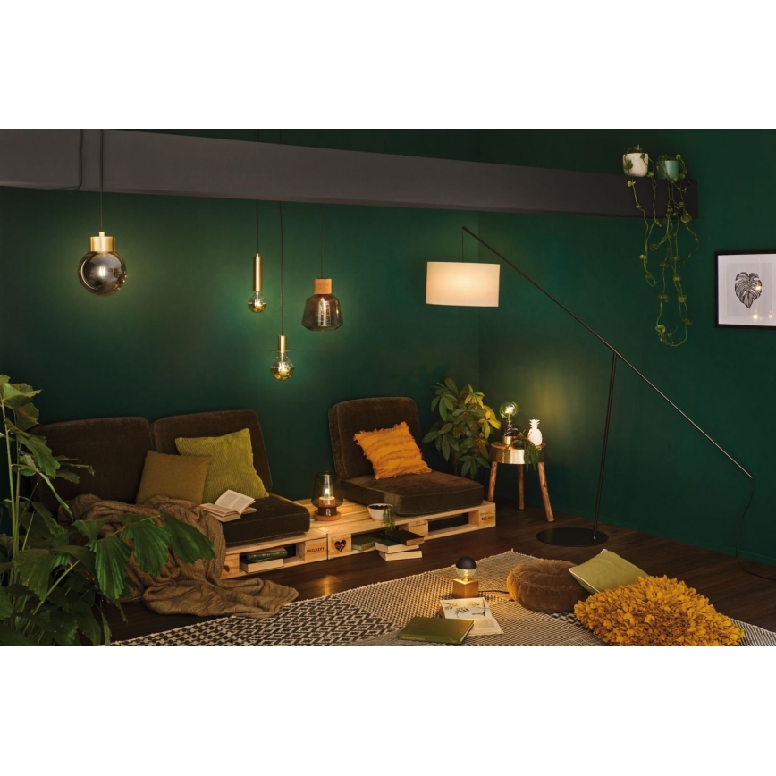 Paulmann  79728 - 1xE27/20W Stolní lampa DILJA 230V