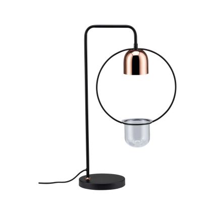 Paulmann 79746 - 1xGU10/20W Stolní lampa FANJA 230V kouřová