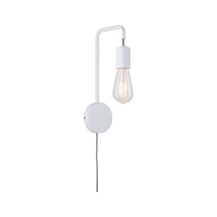 Paulmann 79811 - 1xE27/40W Nástěnné svítidlo CALVANI 230V bílá