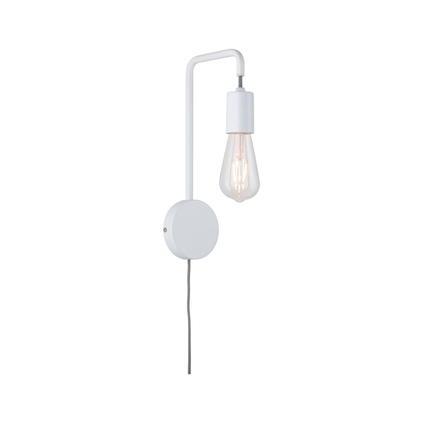 Paulmann 79811 - 1xE27/40W Nástěnné svítidlo CALVANI 230V bílá