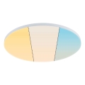 Paulmann 79894 - LED/38W Stropní svítidlo VELORA 230V 3000/4000/6500K pr. 60 cm bílá