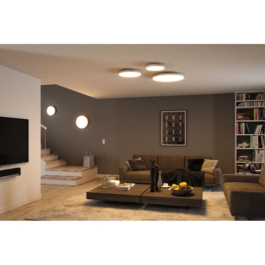 Paulmann 79894 - LED/38W Stropní svítidlo VELORA 230V 3000/4000/6500K pr. 60 cm bílá
