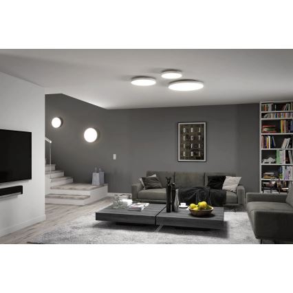 Paulmann 79894 - LED/38W Stropní svítidlo VELORA 230V 3000/4000/6500K pr. 60 cm bílá