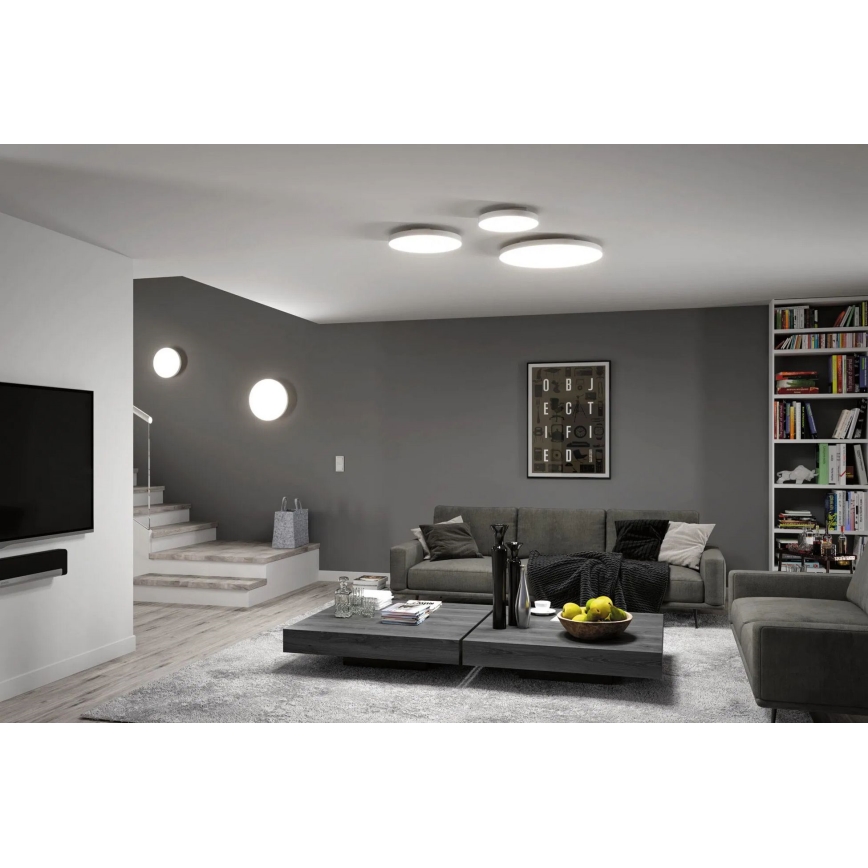 Paulmann 79894 - LED/38W Stropní svítidlo VELORA 230V 3000/4000/6500K pr. 60 cm bílá